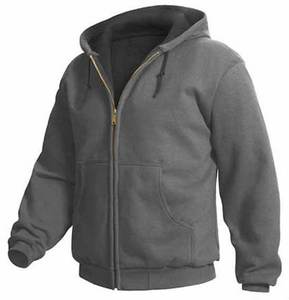 Sudadera con capucha de talla grande para hombre, nuevo estilo con cremallera de doble forro, suministrado por OEM Jersey de algodón y poliéster, estampado de etiqueta privada, patrón de lana - Product Image 1
