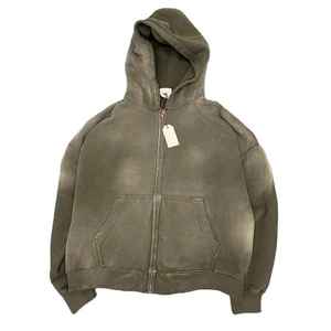 Sweat-shirts à capuche en coton 100% pour hommes, lavage à l'acide, fermeture éclair personnalisée, streetwear, forte demande, prix abordable, meilleurs sweat-shirts à capuche en coton pour hommes - Product Image 1