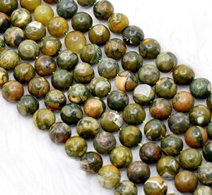Bulk Loose Round Beads Strands of Ocean Jasper Healing Gemstone 8MM Round <b>Stone</b> Beads - Product Image 6