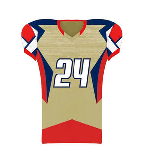 Maillot de football américain vintage sublimé en polyester à séchage rapide pour hommes, uniforme de haute qualité pour hommes, sur mesure - Product Image 2