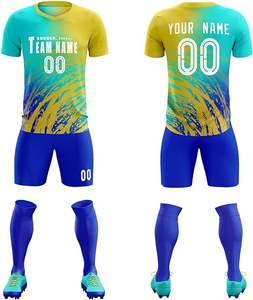 Custom Men's Football <b>Sport</b> <b>Jersey</b> High Quality New Adult Soccer Uniform with Printed Youth T-Shirt OEM Service Supply - Product Image 3