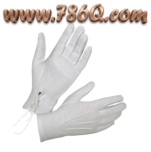 ถุงมือตัดและทนเข็มผ้าฝ้ายสีขาวยุทธวิธีน้ำหนักเบากันน้ำ - Product Image 1