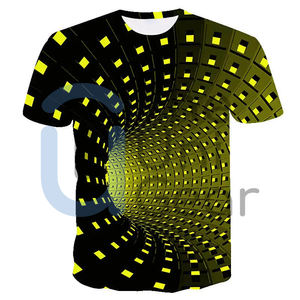 Nueva Camiseta Deportiva Urbana con Estampado por Sublimación, 100% Algodón, para Hombre y Mujer, Moda al por Mayor, Alta Calidad, Personalizable - Product Image 2