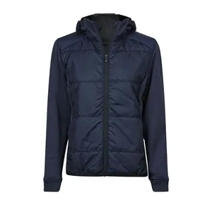 Veste à capuche hybride extensible personnalisée pour femmes, sweats à capuche et sweat-shirts promotionnels - Product Image 3