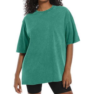 T-shirt à imprimé numérique personnalisé pour femmes T-shirt uni à manches longues décontracté de luxe grande taille pour femmes - Product Image 5