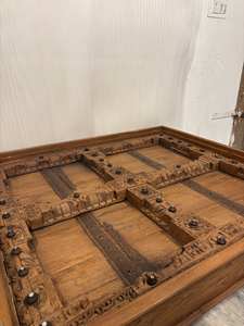 Table basse moderne de luxe en bois massif avec hauteur réglable, design personnalisable pour salon, chambre, salle à manger, villa, décoration intérieure - Product Image 6