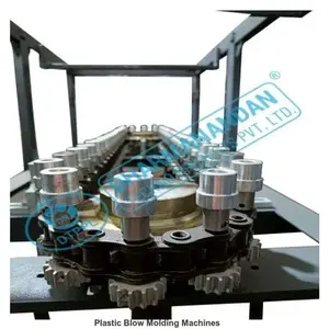 Máquinas de moldeado por soplado de plástico y acero suave, semiautomático, para uso Industrial, disponible a precio asequible, de la India - Product Image 3