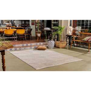 Alfombra Moderna Jolly JL002 Gris de Netline Home Depot, 80x150 cm, Microfibra de Poliéster y Algodón, Antideslizante, Fácil de Limpiar, Duradera para Dormitorio - Product Image 3