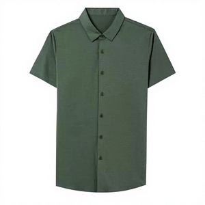 Camisa Casual de Franela de Algodón para Hombre, Impresión Personalizada de Alta Calidad, Tela Satén 100% Algodón, Botones Cruzados, Personalización Flexible - Product Image 1