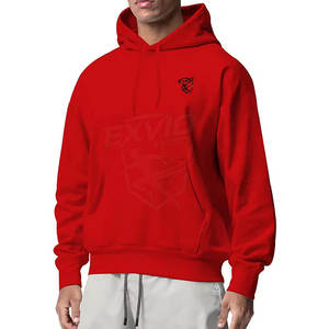 Sweat-shirts pour hommes de haute qualité, style streetwear, coupe ample, en gros, basiques, en coton mélangé, coupe ample pour hommes - Product Image 4