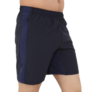 Ropa deportiva con logotipo personalizado para hombre, pantalones cortos de poliéster de doble capa de secado rápido de verano de alta calidad, estilo de pintura al óleo, encaje informal - Product Image 2
