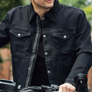 Services OEM Conception personnalisée de haute qualité Veste en jean pour hommes Nouveau design 2025 Veste en jean pour hommes - Product Image 4