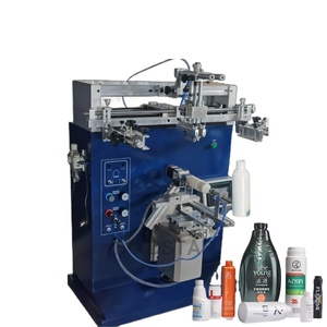 Round/Oval/Flat/Cone Bottle Screen Printing Machine `with Factory Price Plastic Bottle New Screen Printer