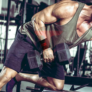 Poignets en néoprène de haute qualité pour l'entraînement en salle de sport et l'haltérophilie Logo de couleur personnalisé antidérapant Service OEM unisexe disponible - Product Image 6