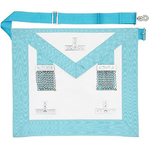 Regalia masónica adorable masón WM delantal pasado maestro collar C - Product Image 5