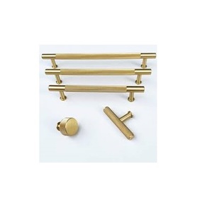 New Styles Brass Kitchen Handles Knobs Drawer Pulls Bar Furniture Pulls Solid Brass Cabinet Handle for best sale