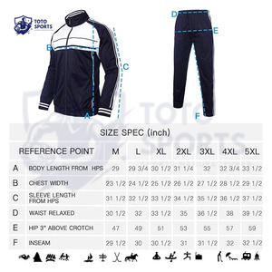 Conjunto Deportivo de Dos Piezas para Hombre, Transpirable, Cómodo, Moderno, con Cuello Alto y Cremallera, el Mejor Servicio - Product Image 4