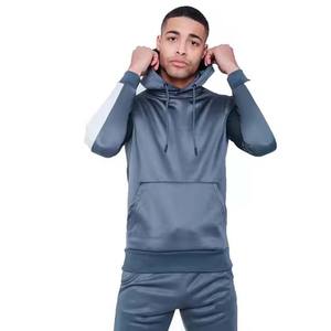 Ensemble de sweats à capuche pour hommes avec logo personnalisé Ensemble de pantalons et sweat à capuche épais en coton éponge de haute qualité 100% pour hommes - Product Image 6