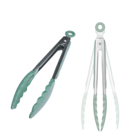 Pinces de cuisine en acier inoxydable antiadhésives 27cm pour outils de cuisine