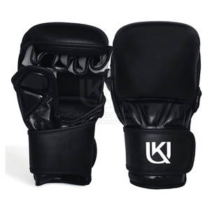 Guantes de Entrenamiento de MMA Personalizados, Guantes de Grappling con Palma Abierta y Diseño Personalizado, Guantes de Grappling y MMA OEM - Product Image 2