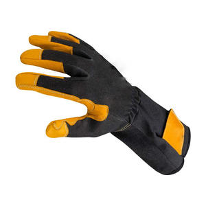 Tendencia moda tasa de fábrica etiqueta privada mejor material cliente exigió guantes de soldadura - Product Image 1