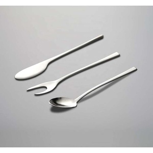 Nouveau design de cuillère à thé en acier inoxydable avec poignée unique Couverts de luxe de haute qualité pour restaurant, mariage, maison et hôtel - Product Image 6