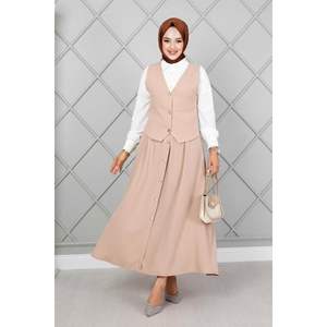 ชุดฮิญาบ3ชิ้นสีเบจ - Product Image 1