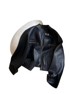 Chaqueta de Mujer Nueva Moda, Chaqueta Corta de Cuero PU Premium, Chaqueta de Mujer Transpirable de Estilo Urbano al por Mayor - Product Image 5