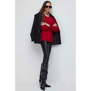 Suéter informal de cuello redondo y corte holgado - Product Image 1