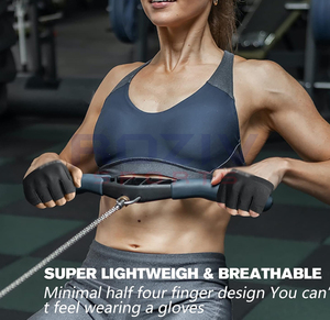 Hot <b>Sale</b> Custom Half-finger Neoprene High Quality Unisex <b>Weight</b> Lifting Gloves Gym Support Extra Grip Breathable Fitness - Product Image 4