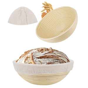 Vente chaude Rond Banneton Pain Épreuvage Panier OEM Acceptable À La Main Paniers En Rotin Pour Le Pain De Vietnam Usine - Product Image 5