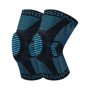 Genouillères en néoprène épaisses, antidérapantes, respirantes, légères, faciles à ajuster pour la musculation, avec surface lisse et design simple - Product Image 3