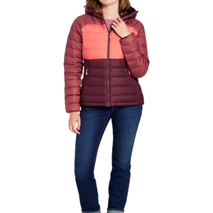 Chaqueta de invierno acolchada con Capucha ligera para exteriores para mujer, logotipo personalizado, OEM, bordado, acolchado, bombardero, moda callejera - Product Image 4