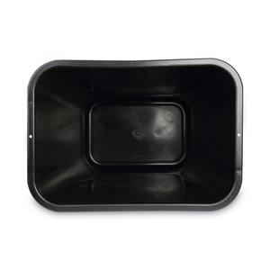 Boardwalk 41 Qt. Poubelle en plastique noir souple de 12 L, bac à déchets pour bureau et cuisine sans couvercle, pour usage domestique - Product Image 4