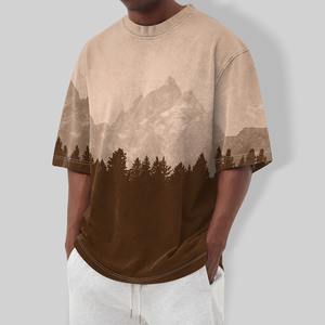 2025 nuevo estilo de camisetas de talla grande para hombres al por mayor estampado personalizado liso en blanco para adultos buenas ventas recién llegados - Product Image 4