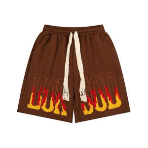 Pantalones cortos de malla al por mayor pantalones cortos deportivos de algodón informales con logotipo personalizado transpirables - Product Image 6