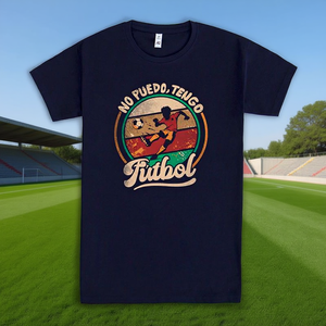 T-shirt Promozionali con lo Slogan 'Non posso, ho bisogno di calcio' - Product Image 3