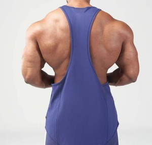 Débardeurs de course à pied en coton pour homme grande taille musculation Fitness Stringer Sports - Product Image 2