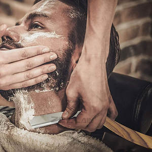 Vente directe d'usine Rasoirs droits robustes sur mesure Lame en acier inoxydable à faible quantité minimale de commande avec manche en bois - Product Image 3