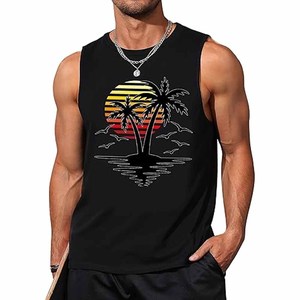 Mens Fitness Tank Top Doux et Confortable Vente en gros pour Hommes 2025 Meilleure Qualité Logo Personnalisé Design Élégant fait par Dress Sports - Product Image 1