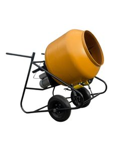 Máquina mezcladora de cemento eléctrica barata de servicio pesado 180L Capacidad 0.75HP Motor Tambor de PVC de servicio pesado Alta eficiencia Bajo mantenimiento - Product Image 5