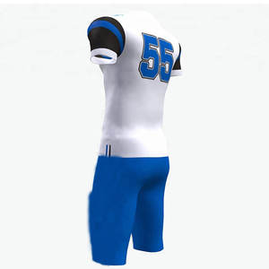 Conjuntos de Uniformes de Fútbol Americano para Equipos, Transpirables, Elegantes, Unisex, Nueva Llegada, Tallas Grandes, 100% Poliéster - Product Image 3