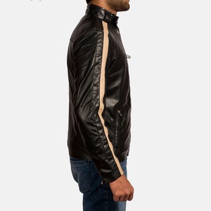 Nouvelle arrivée Votre logo Meilleur prix Veste en cuir tendance Vente en gros - Product Image 4