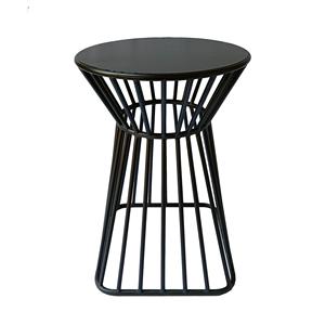 Tabouret en métal fer forgé fait main finition noire, parfait pour la maison, les hôtels, le salon, meubles décoratifs, ottoman et tabourets - Product Image 5