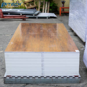 บอร์ดโฟมพีวีซีลามิเนตความหนาแน่นสูงแผ่นไม้เคลือบผิวแบบพรีเมี่ยมสำหรับการผลิตเฟอร์นิเจอร์แผ่นพลาสติกระดับพรีเมี่ยม - Product Image 3