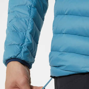 Chaqueta acolchada impermeable ligera para hombre, cuello levantado, embalaje personalizado, estilo callejero, patrón de letras, último estilo de invierno - Product Image 4