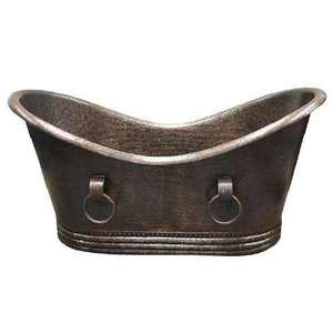 Bañera Independiente de Cobre con Acabado Cromado, Hecha a Mano, Venta al por Mayor, Forma Personalizada, Duradera, Estilo Europeo, Color Personalizado - Product Image 3