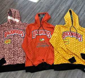 OEM ฟรีตัวอย่างผู้ชายเสื้อกันหนาวหมวกชุดเสื้อกันหนาวผ้าฝ้าย50% โพลีเอสเตอร์50% แขนยาวพิมพ์ Oversize เสื้อสวมหัว - Product Image 2