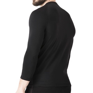 เสื้อยืดแขนยาวสำหรับออกกำลังกายพิมพ์ลายดิจิตอลสำหรับผู้ชายเสื้อยืด5% สแปนเด็กซ์ใช้2025ฟิตเนสเล่นฟิตเนสสำหรับผู้ชายผ้าคอตตอน95% โลโก้ออกแบบได้ตามต้องการ - Product Image 5