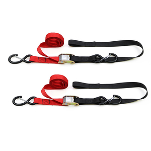 Powersports Gear personalizable, 25cm, resistente, 550kg, hebilla de leva, correas de amarre para motocicleta con gancho en S cerrado - Product Image 6